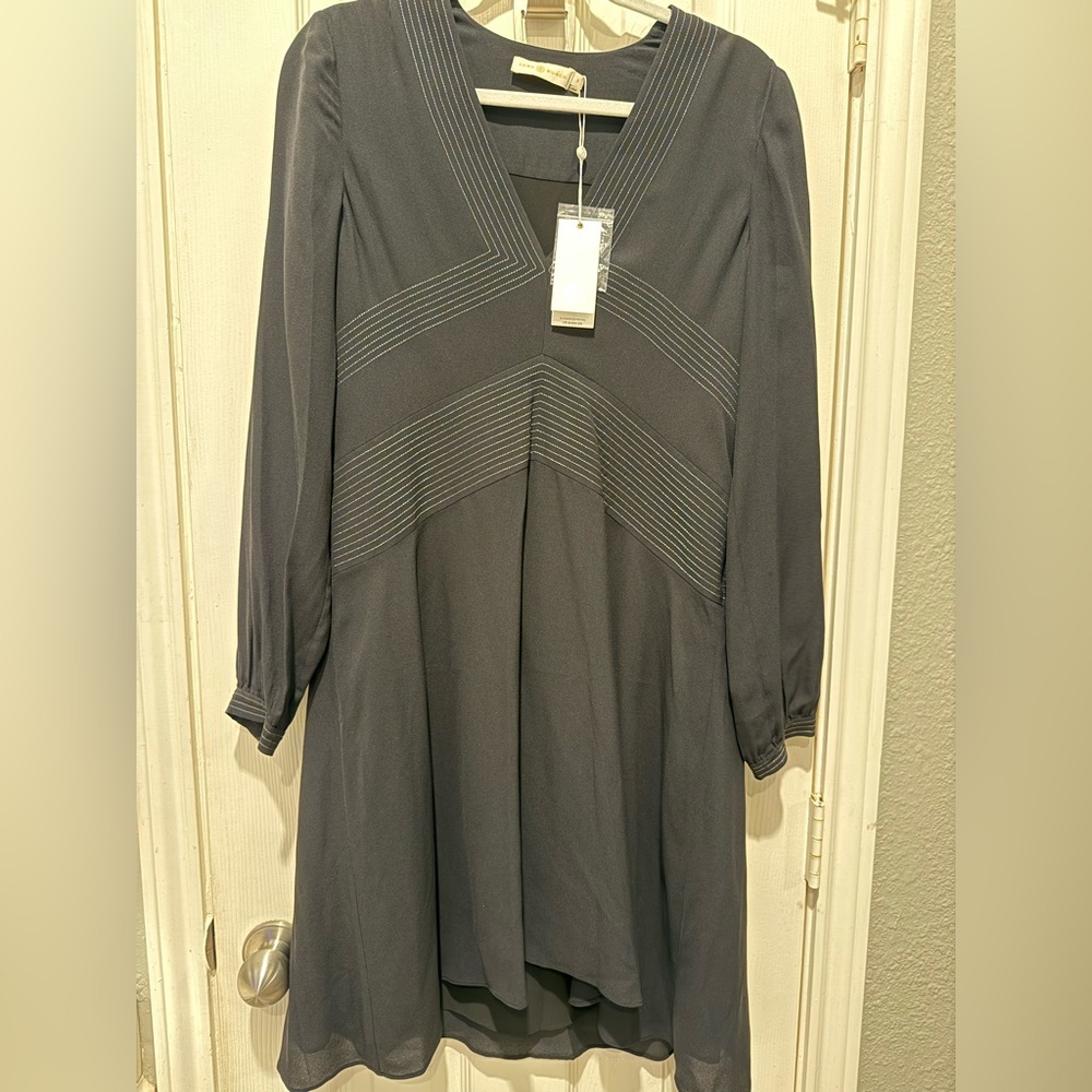 Tory Burch Black Varenne Tunic Dress